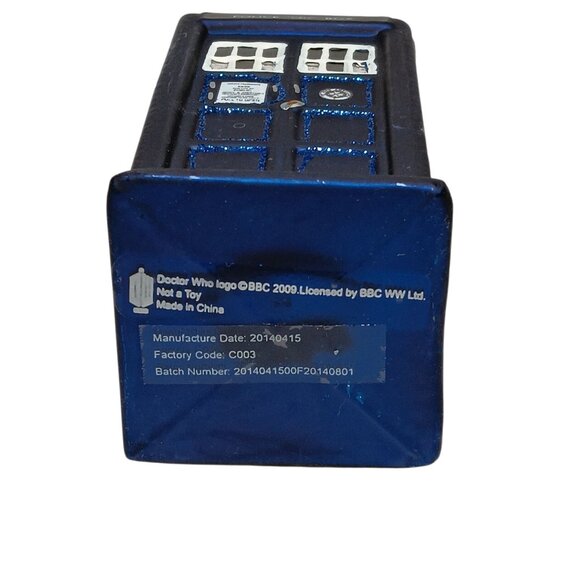 Christmas Ornament Doctor Who Tardis Time Machine 2009 TV Show - Picture 5 of 6